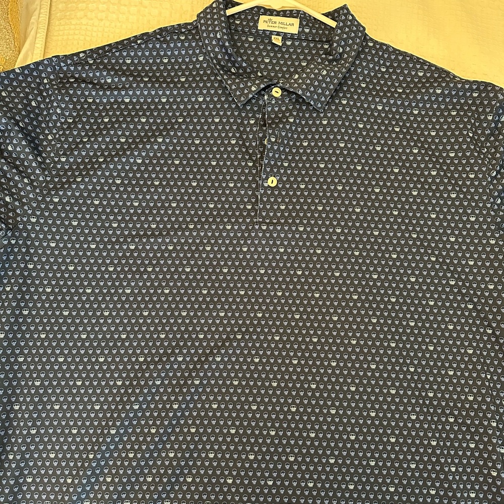 Set of two, mens golf polos, Peter Millar, Summer Comfort series, brand new